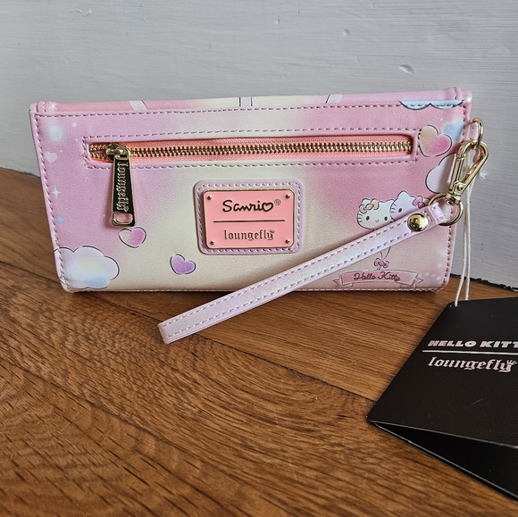 Loungefly Sanrio Hello Kitty Carnival Flap Wristlet Wallet - Picture 6 of 11
